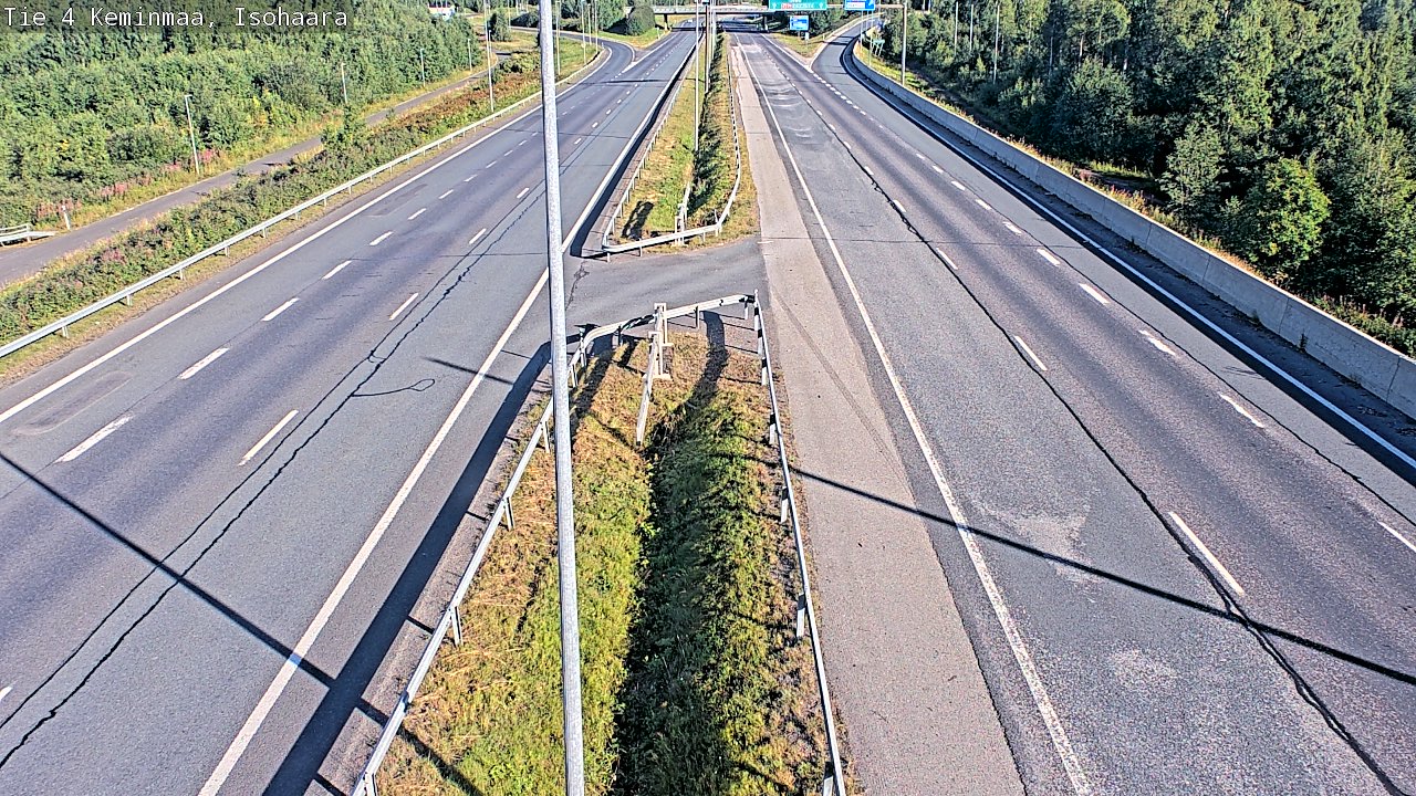 Weather Camera Image Road 4 Keminmaa, Keminmaa, Lappi