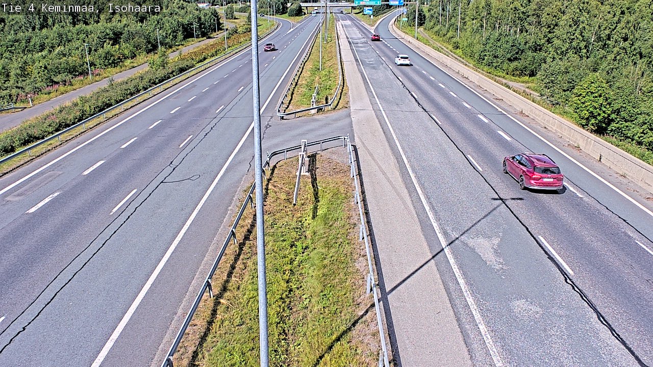Weather Camera Image Road 4 Keminmaa, Keminmaa, Lappi