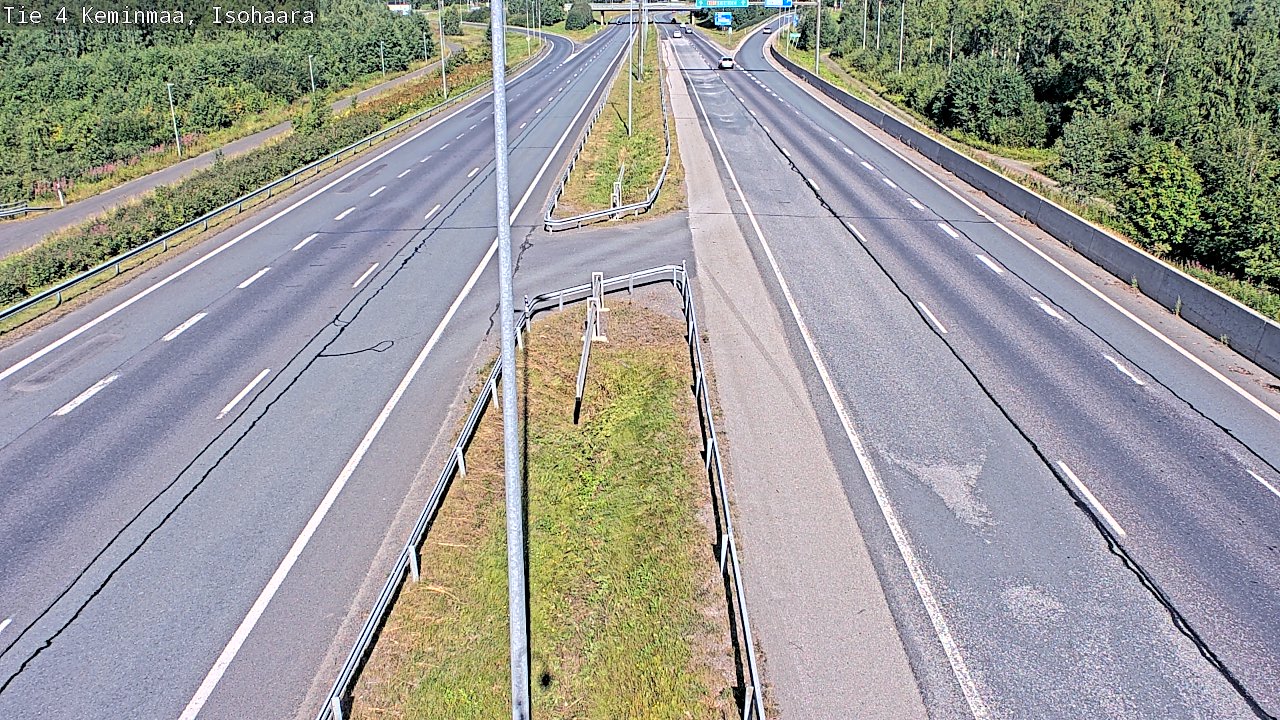 Weather Camera Image Road 4 Keminmaa, Keminmaa, Lappi