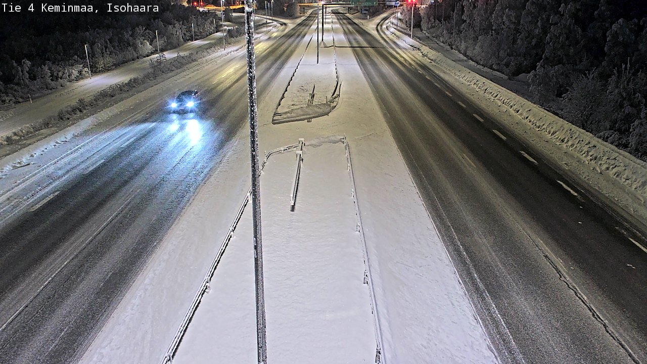 Kelikamerat Kuva Tie 4 Keminmaa, Keminmaa, Lappi