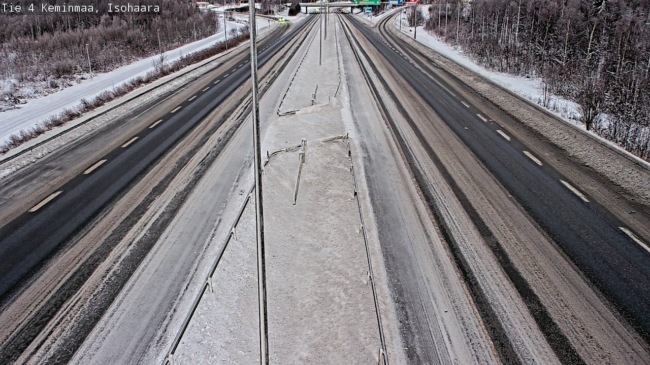 Weather Camera Image Road 4 Keminmaa, Keminmaa, Lappi