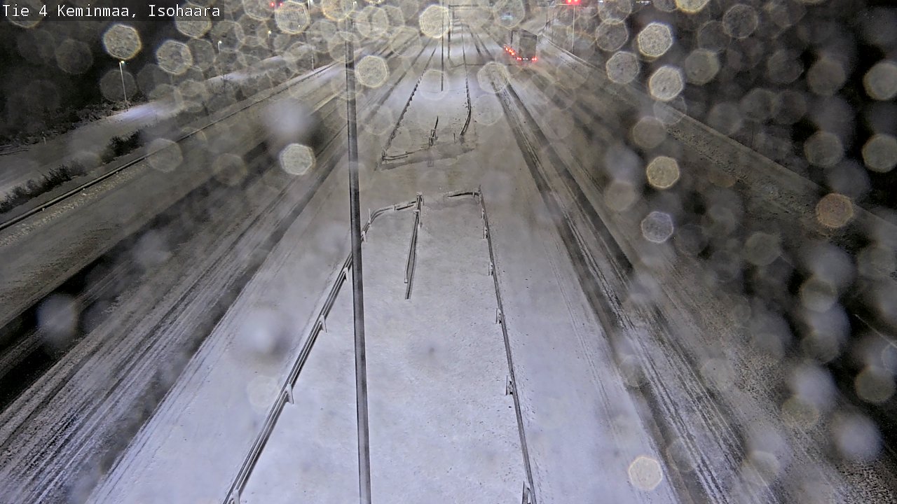 Weather Camera Image Väg 4 Keminmaa, Keminmaa, Lappi