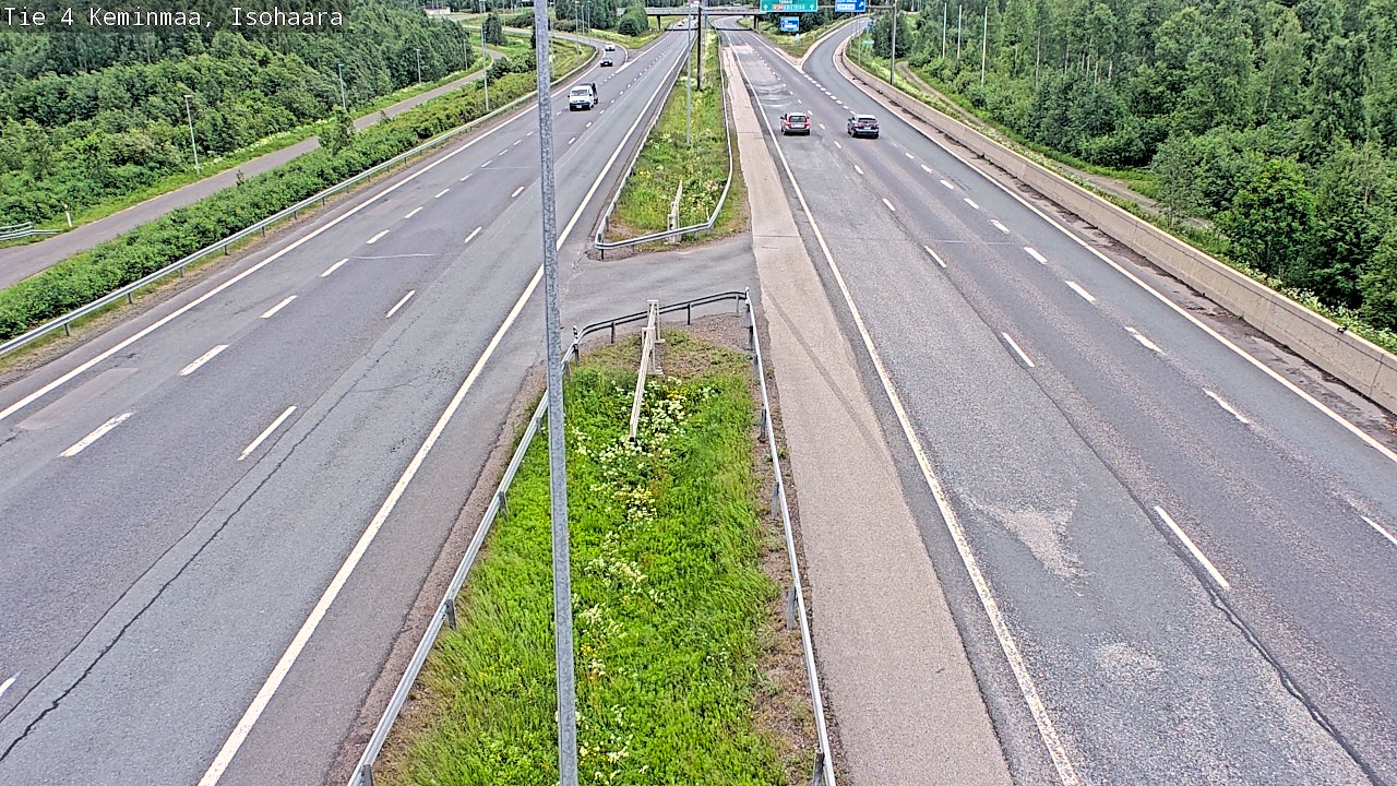 Weather Camera Image Road 4 Keminmaa, Keminmaa, Lappi