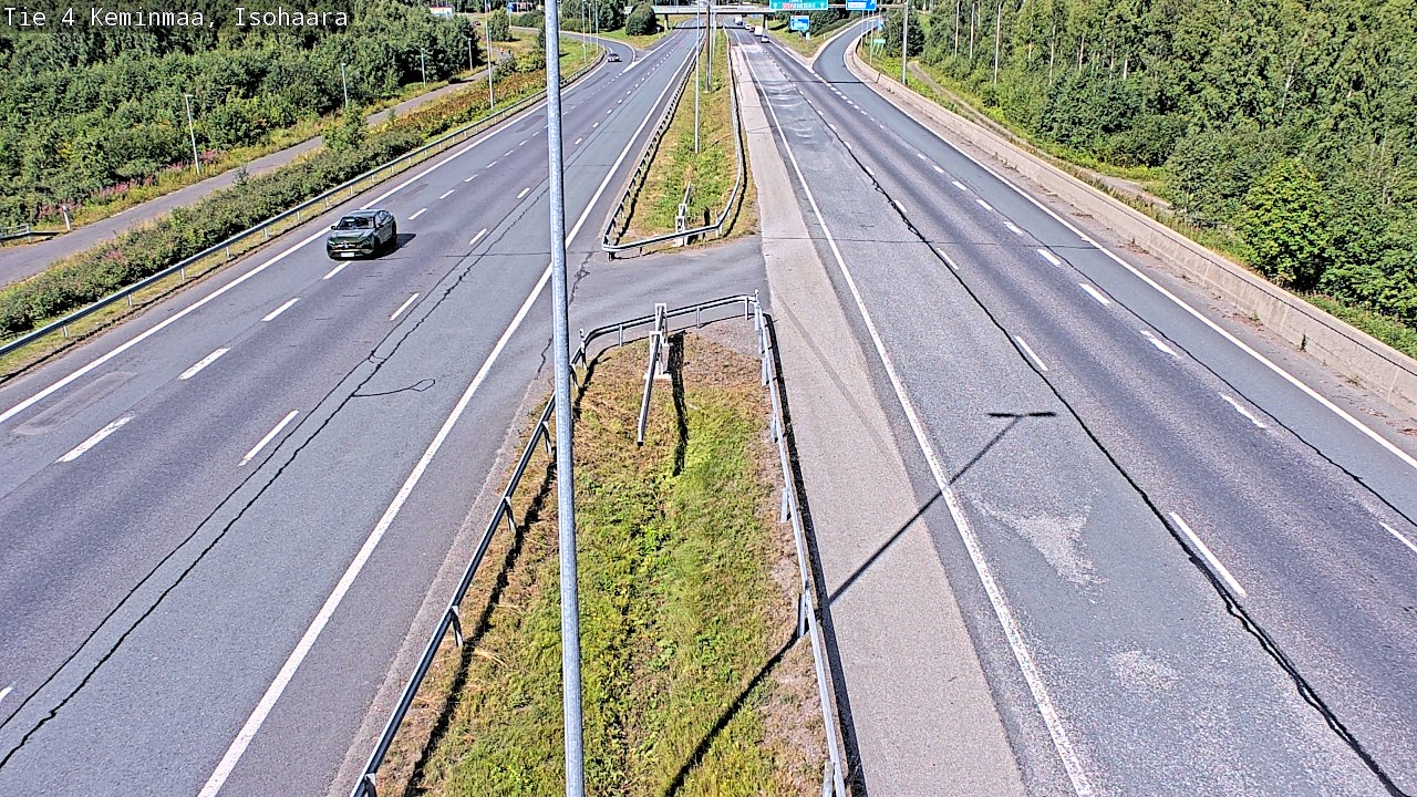 Weather Camera Image Road 4 Keminmaa, Keminmaa, Lappi