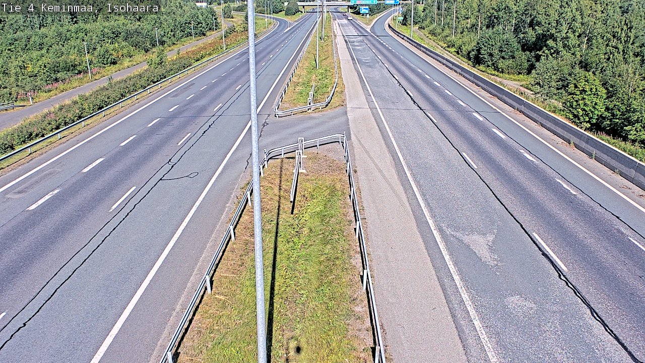 Weather Camera Image Road 4 Keminmaa, Keminmaa, Lappi