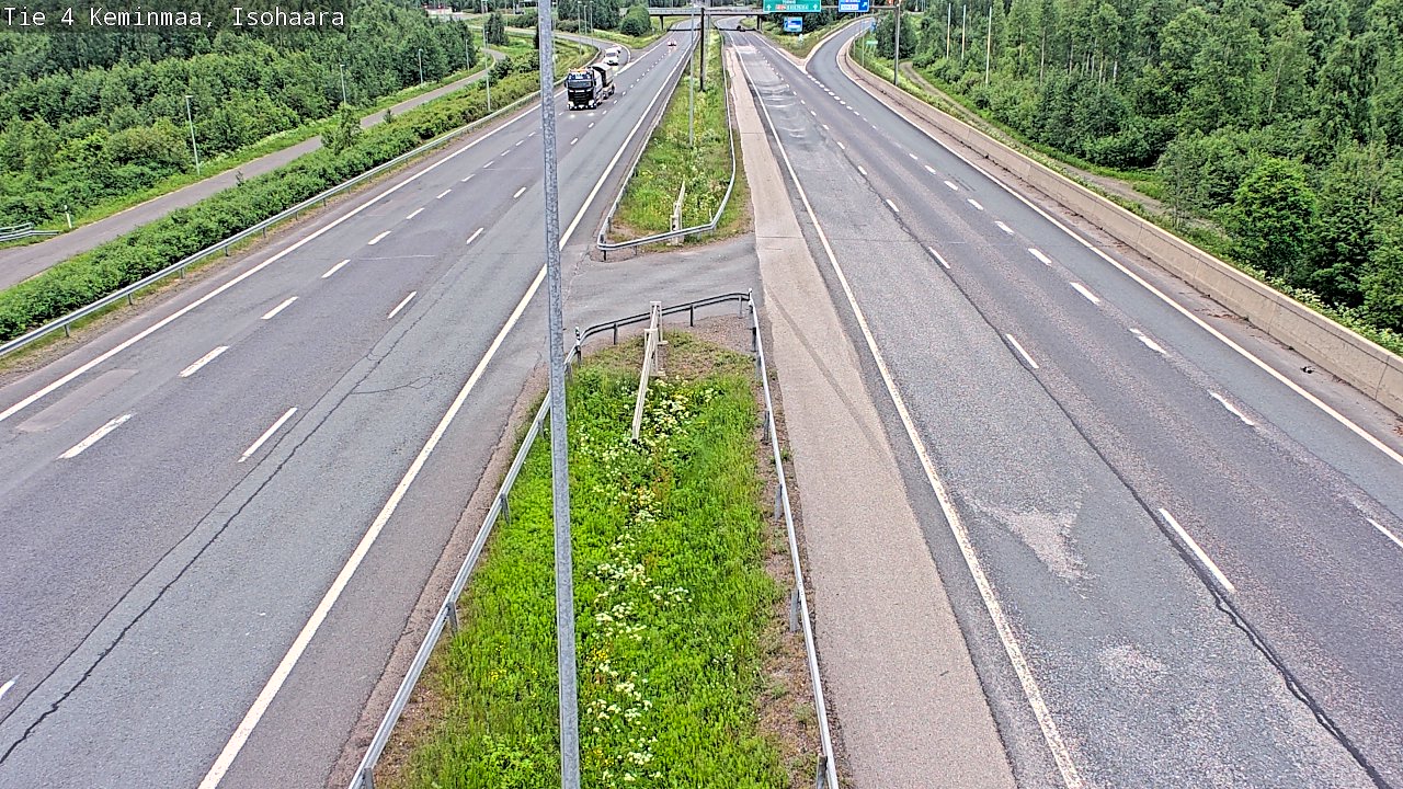 Kelikamerat Kuva Tie 4 Keminmaa, Keminmaa, Lappi