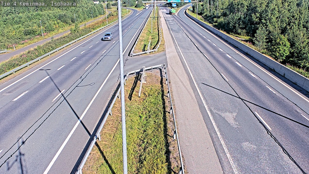 Weather Camera Image Road 4 Keminmaa, Keminmaa, Lappi