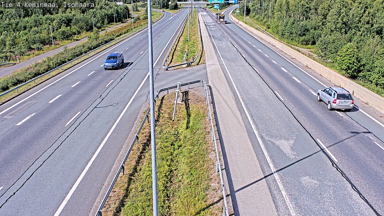 Weather Camera Image Road 4 Keminmaa, Keminmaa, Lappi