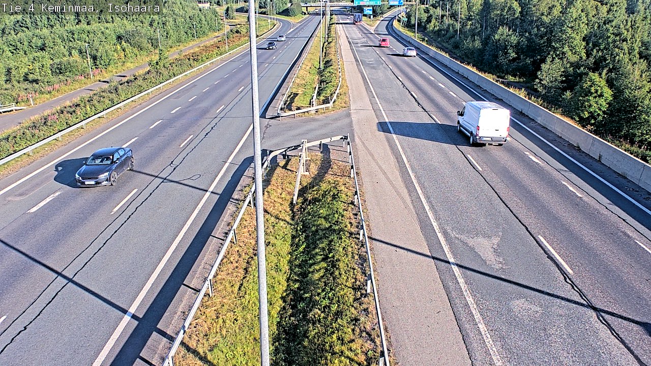 Weather Camera Image Road 4 Keminmaa, Keminmaa, Lappi