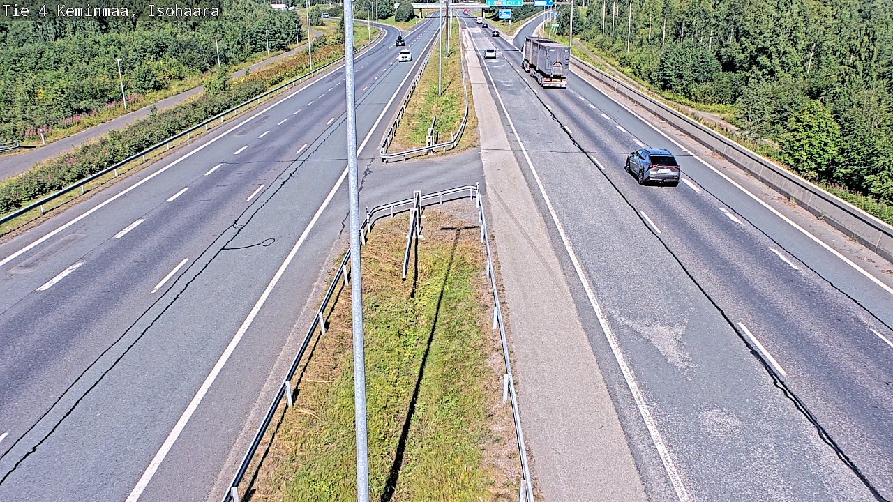 Weather Camera Image Road 4 Keminmaa, Keminmaa, Lappi
