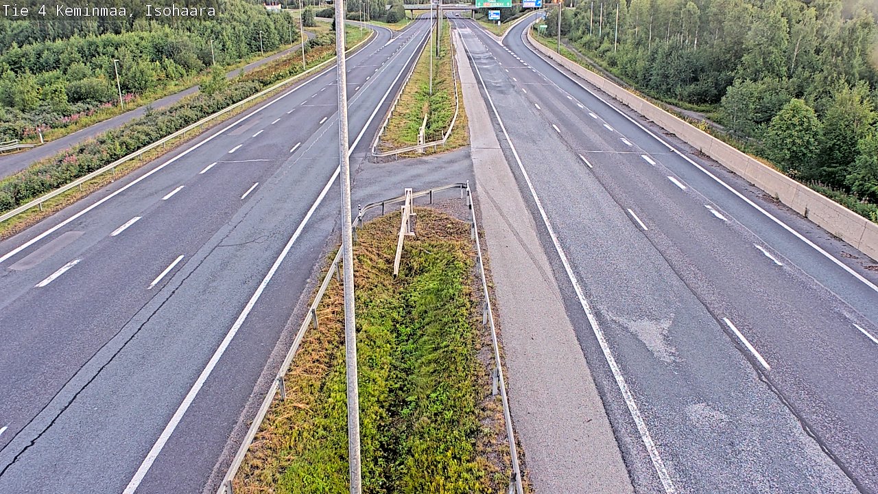 Weather Camera Image Road 4 Keminmaa, Keminmaa, Lappi