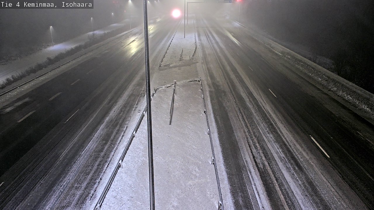 Weather Camera Image Väg 4 Keminmaa, Keminmaa, Lappi