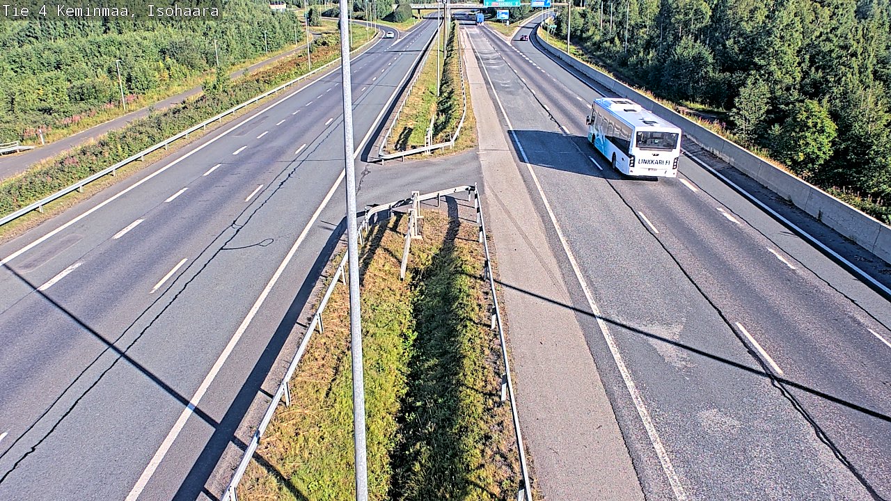 Weather Camera Image Road 4 Keminmaa, Keminmaa, Lappi