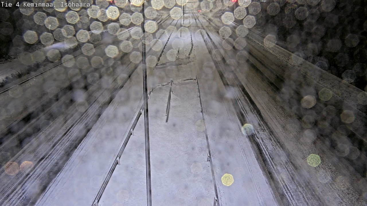 Weather Camera Image Väg 4 Keminmaa, Keminmaa, Lappi