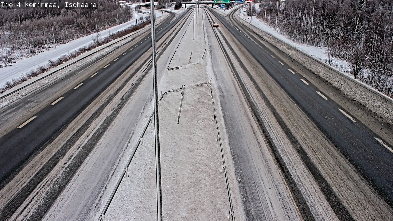 Weather Camera Image Road 4 Keminmaa, Keminmaa, Lappi