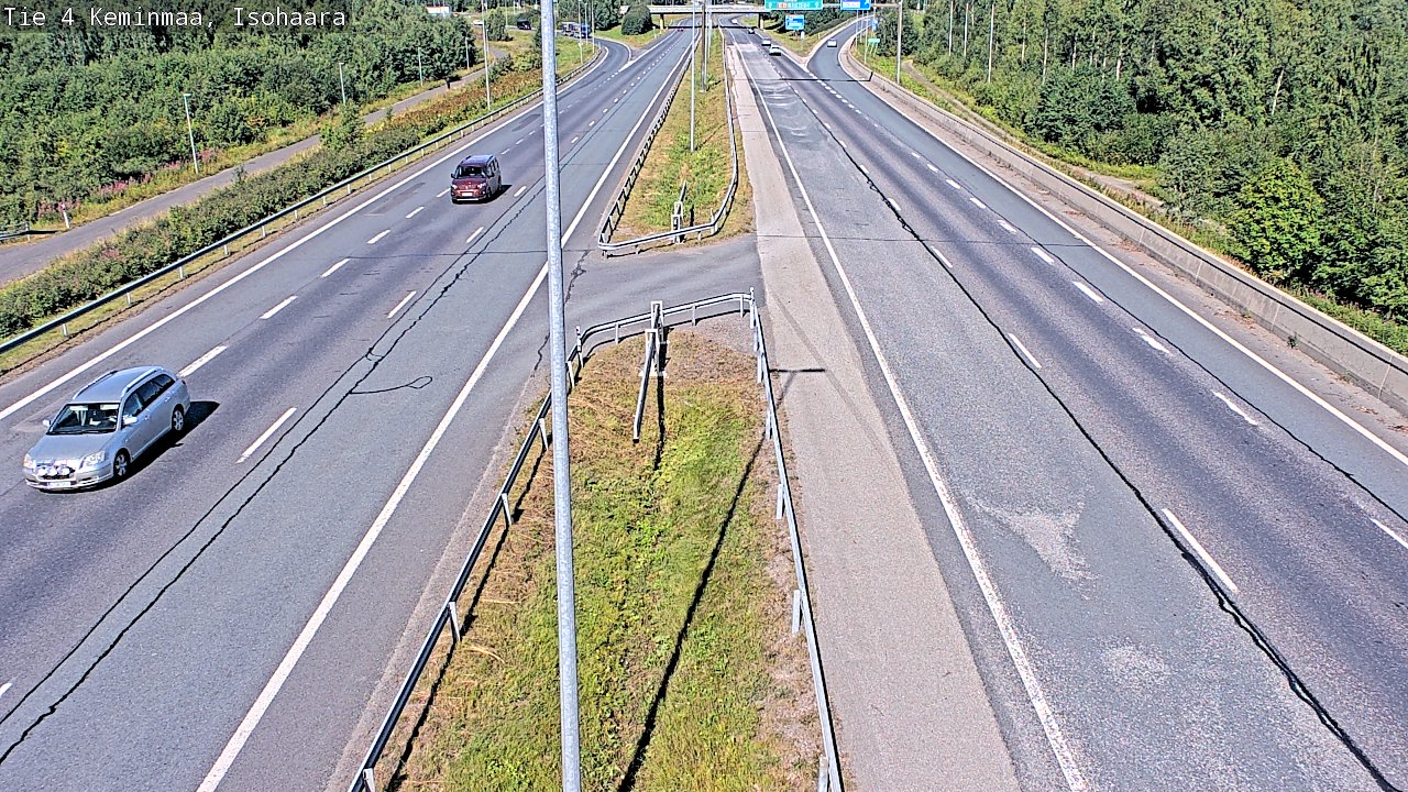 Weather Camera Image Road 4 Keminmaa, Keminmaa, Lappi