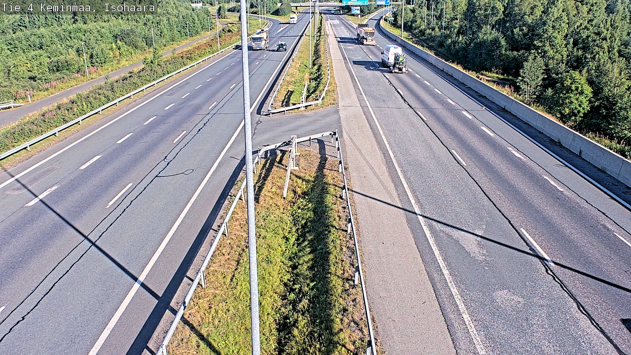 Weather Camera Image Road 4 Keminmaa, Keminmaa, Lappi