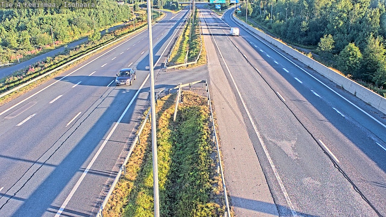 Weather Camera Image Road 4 Keminmaa, Keminmaa, Lappi