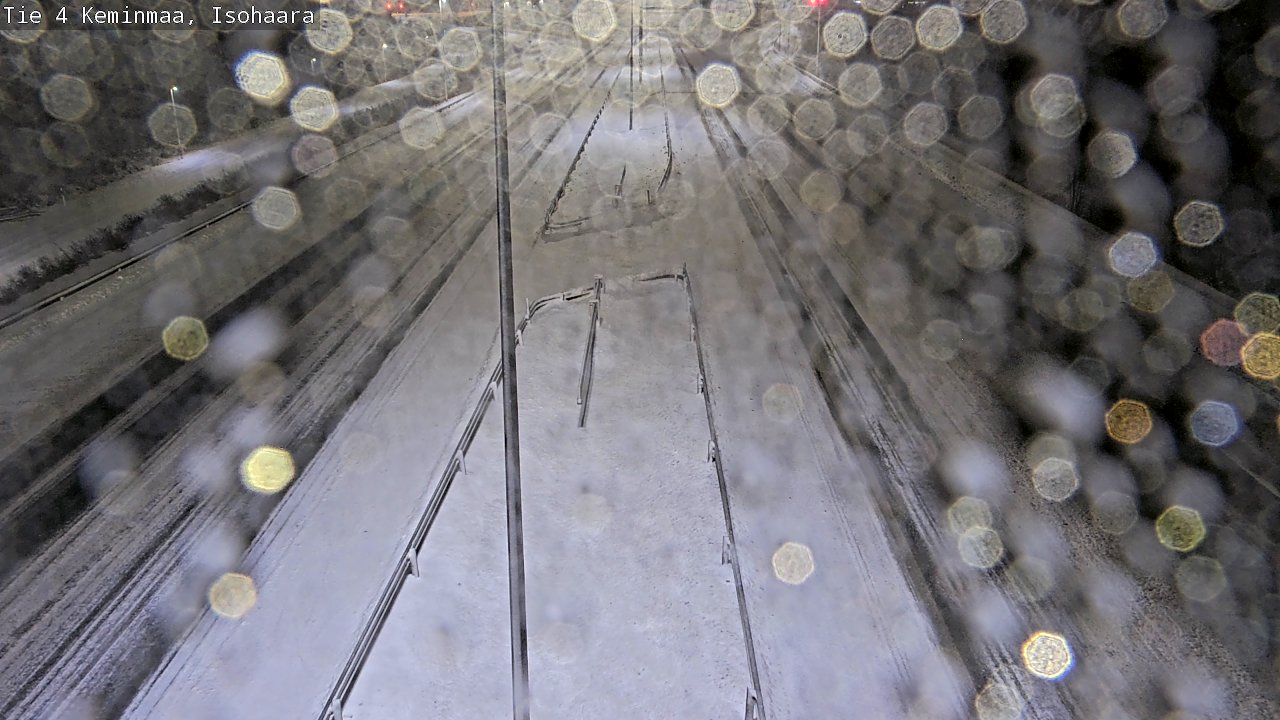 Weather Camera Image Väg 4 Keminmaa, Keminmaa, Lappi