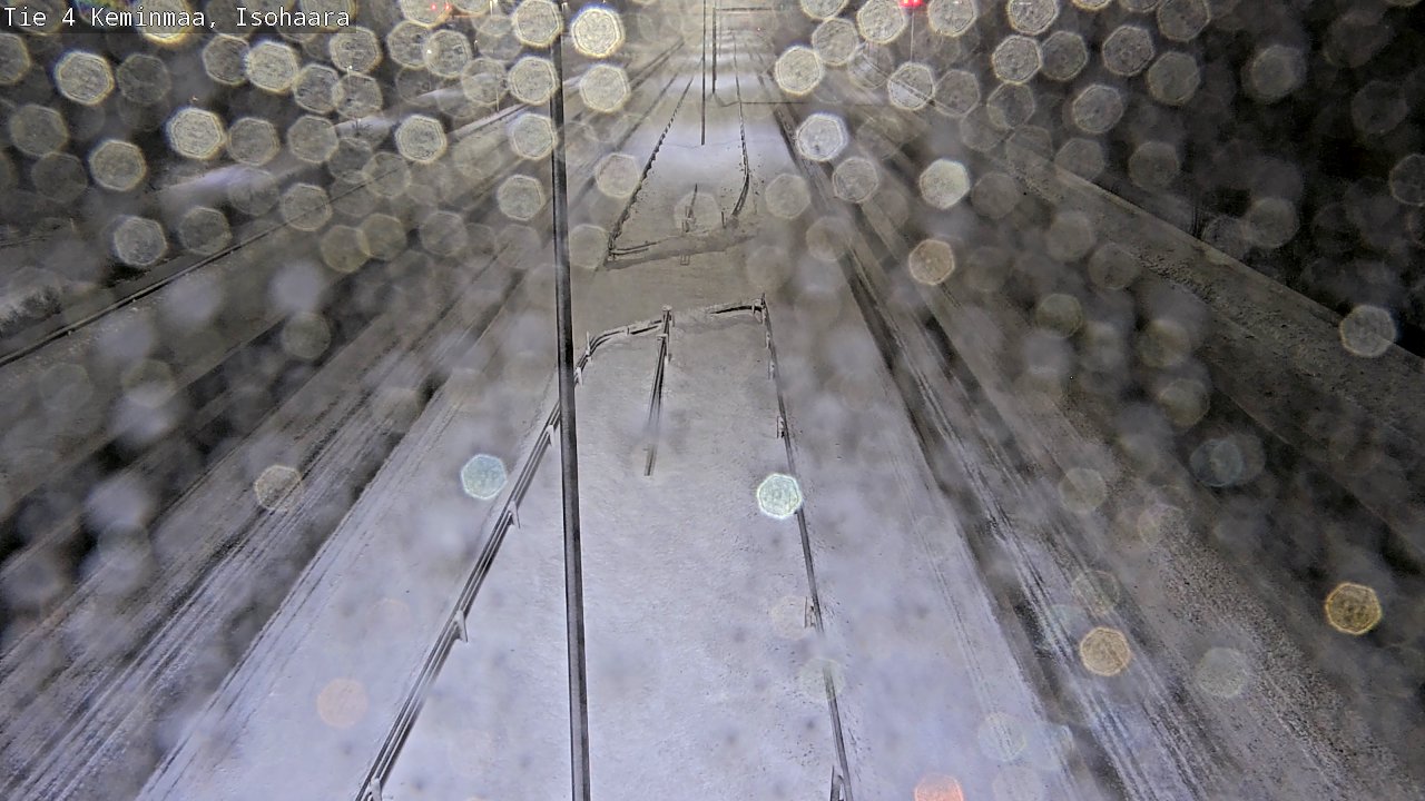 Weather Camera Image Väg 4 Keminmaa, Keminmaa, Lappi