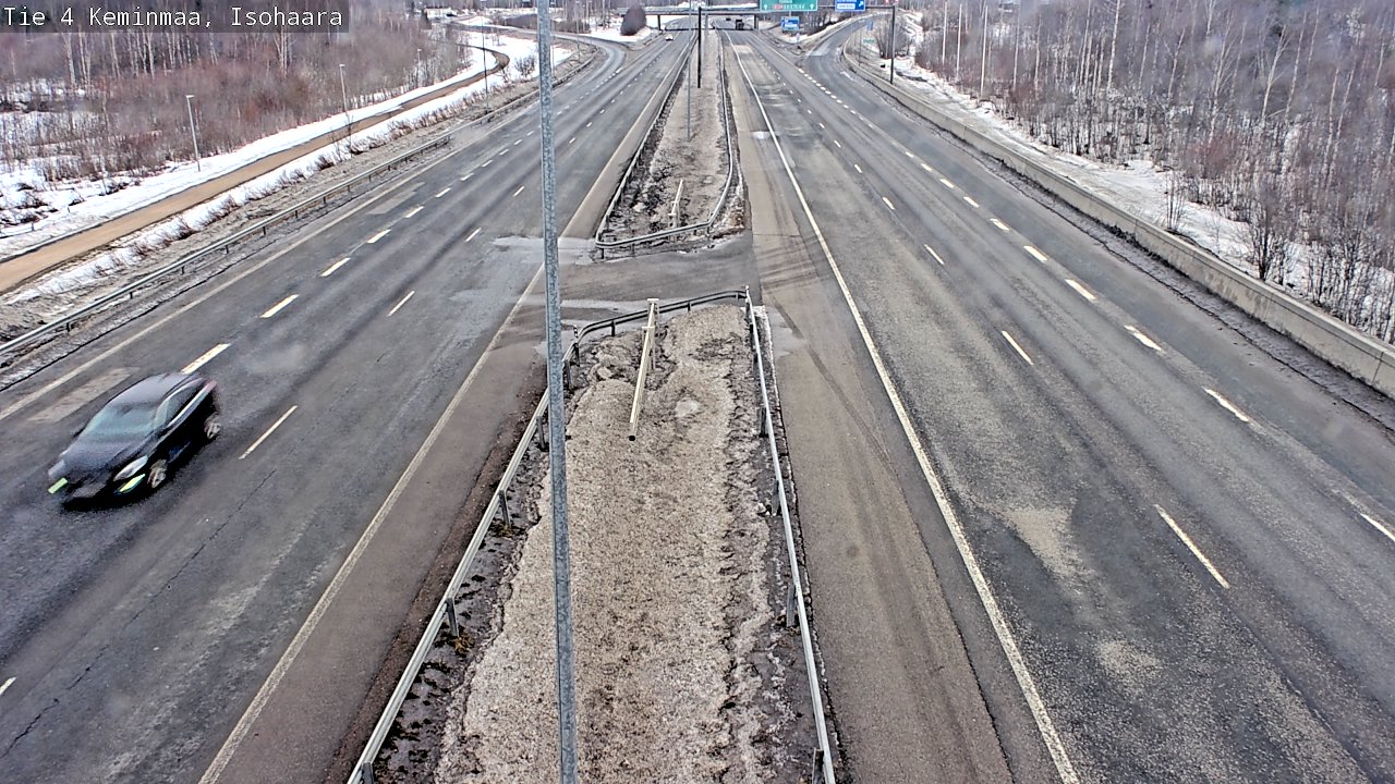 Weather Camera Image Road 4 Keminmaa, Keminmaa, Lappi
