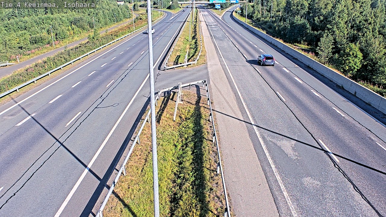 Weather Camera Image Road 4 Keminmaa, Keminmaa, Lappi
