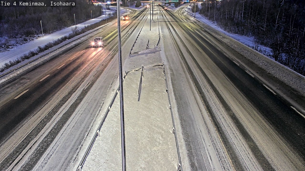 Weather Camera Image Road 4 Keminmaa, Keminmaa, Lappi