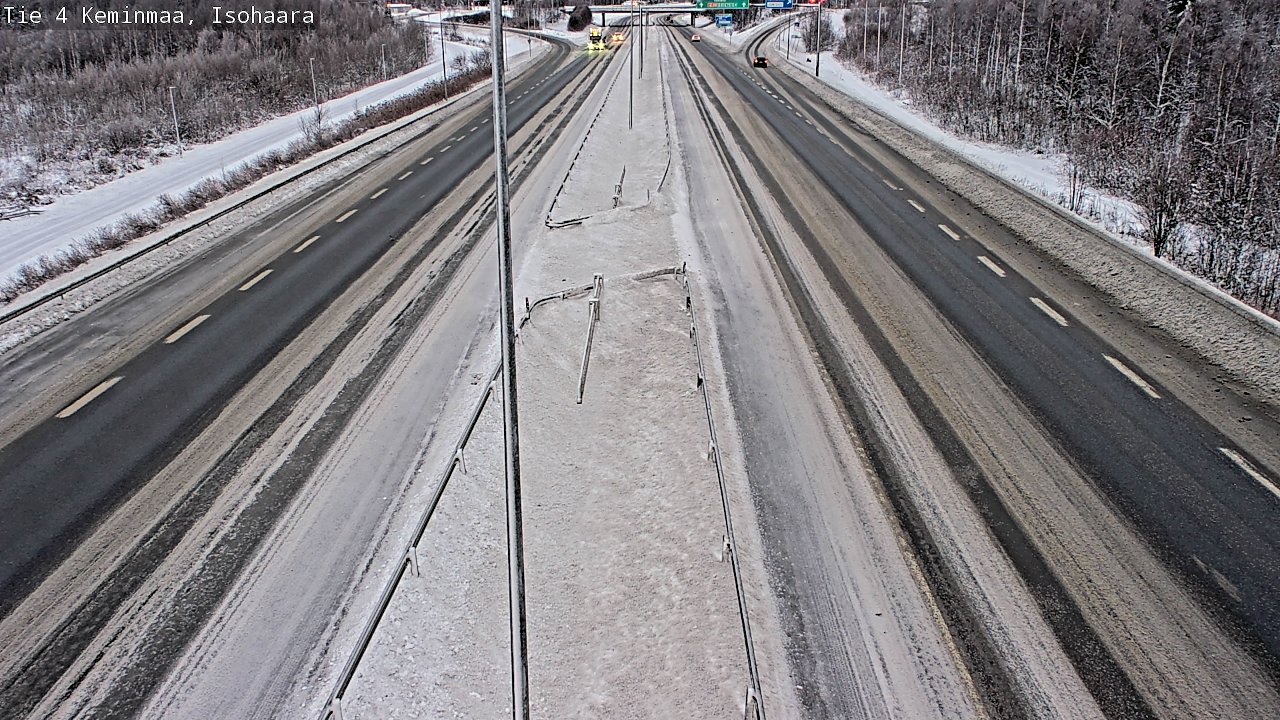 Weather Camera Image Väg 4 Keminmaa, Keminmaa, Lappi