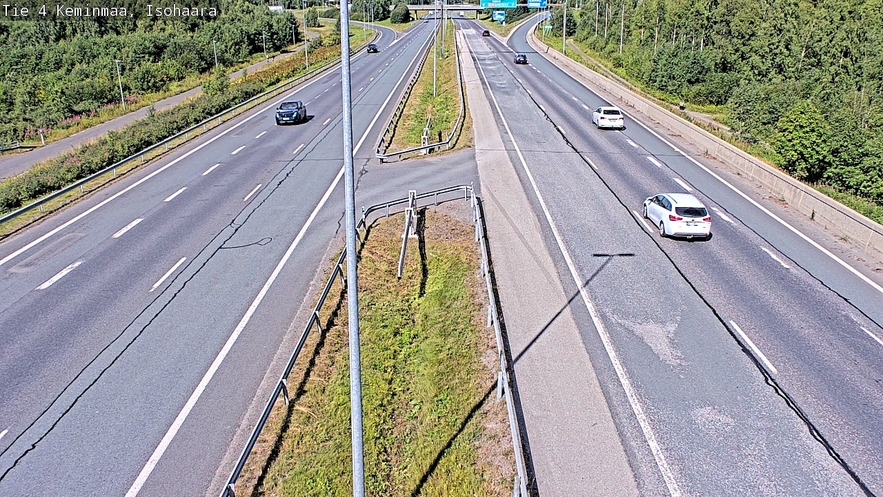Weather Camera Image Road 4 Keminmaa, Keminmaa, Lappi