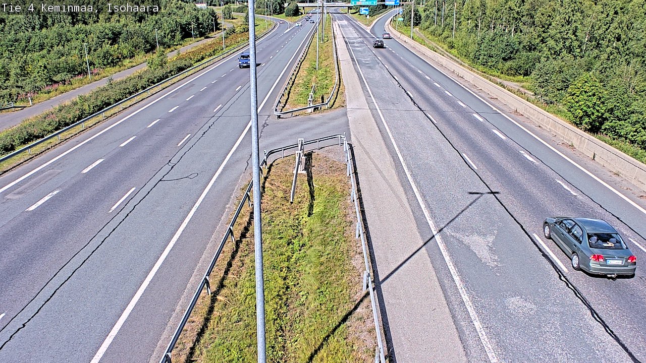 Weather Camera Image Road 4 Keminmaa, Keminmaa, Lappi
