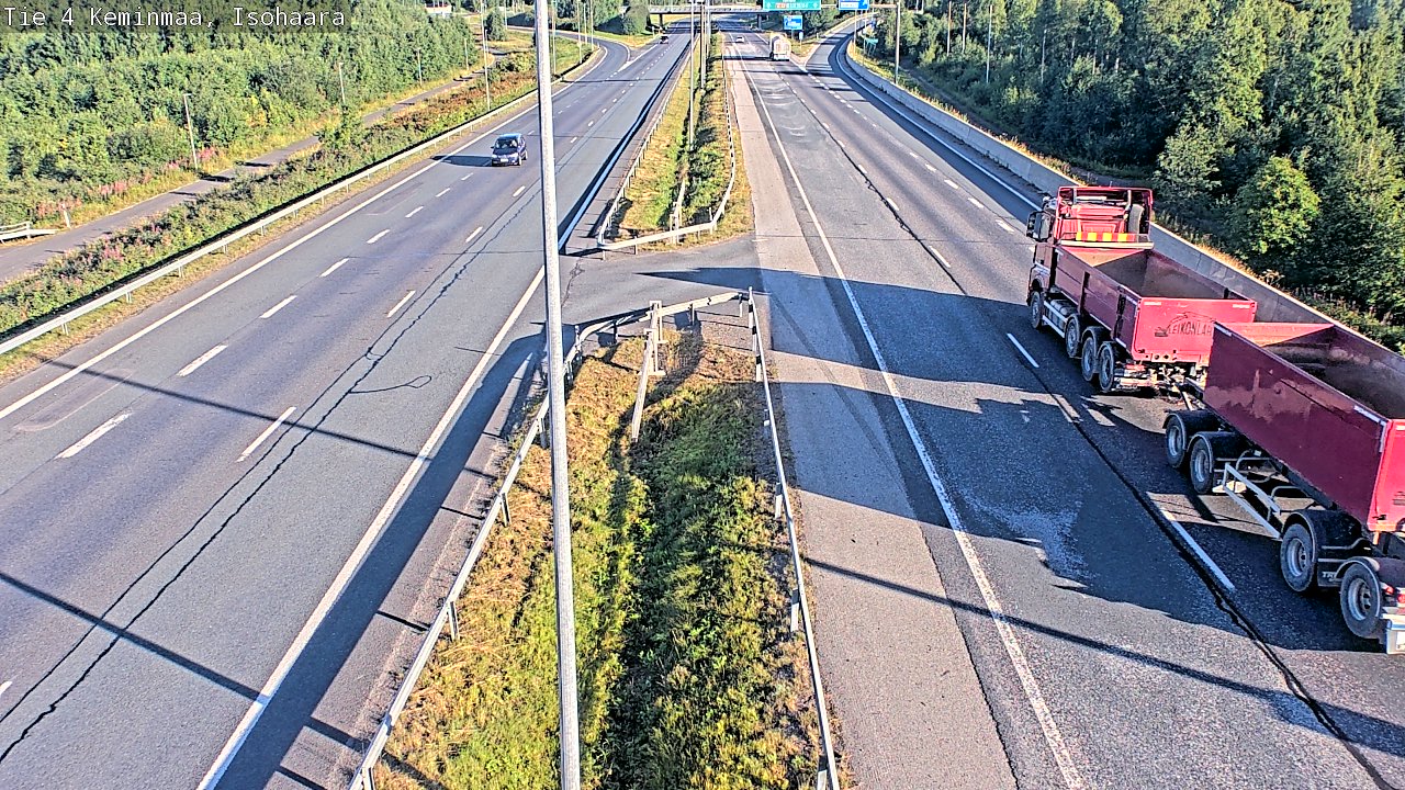 Weather Camera Image Road 4 Keminmaa, Keminmaa, Lappi