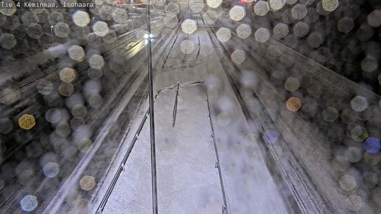 Weather Camera Image Väg 4 Keminmaa, Keminmaa, Lappi