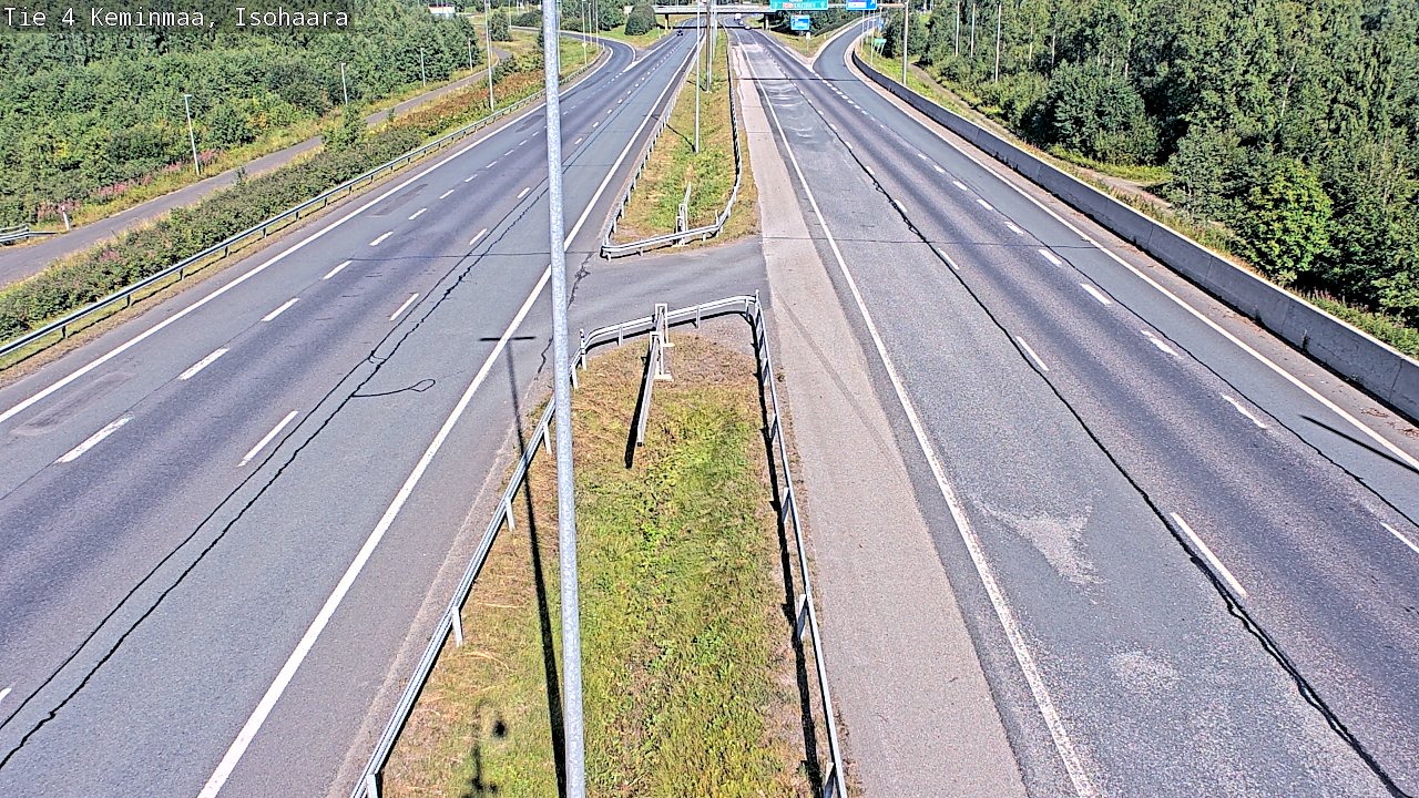 Weather Camera Image Road 4 Keminmaa, Keminmaa, Lappi