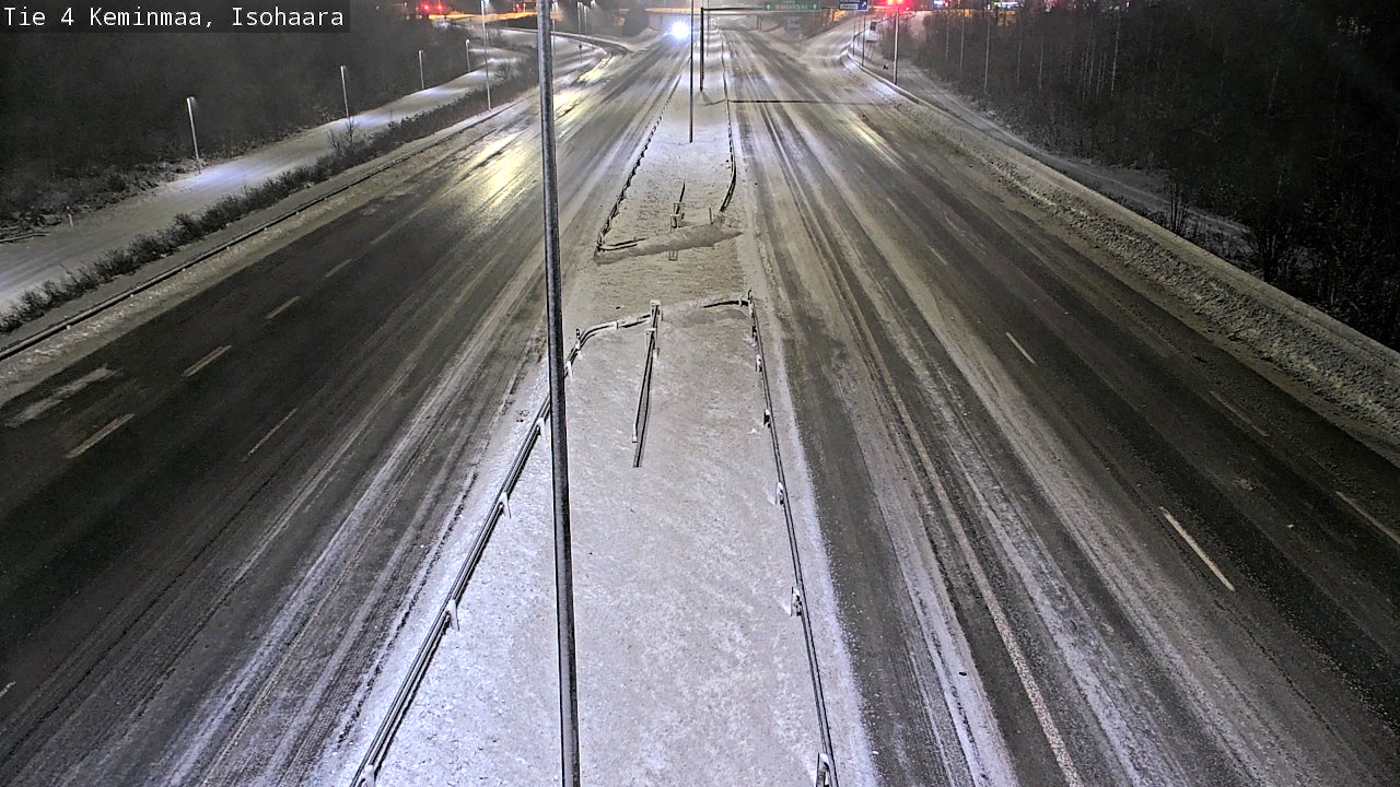 Weather Camera Image Väg 4 Keminmaa, Keminmaa, Lappi