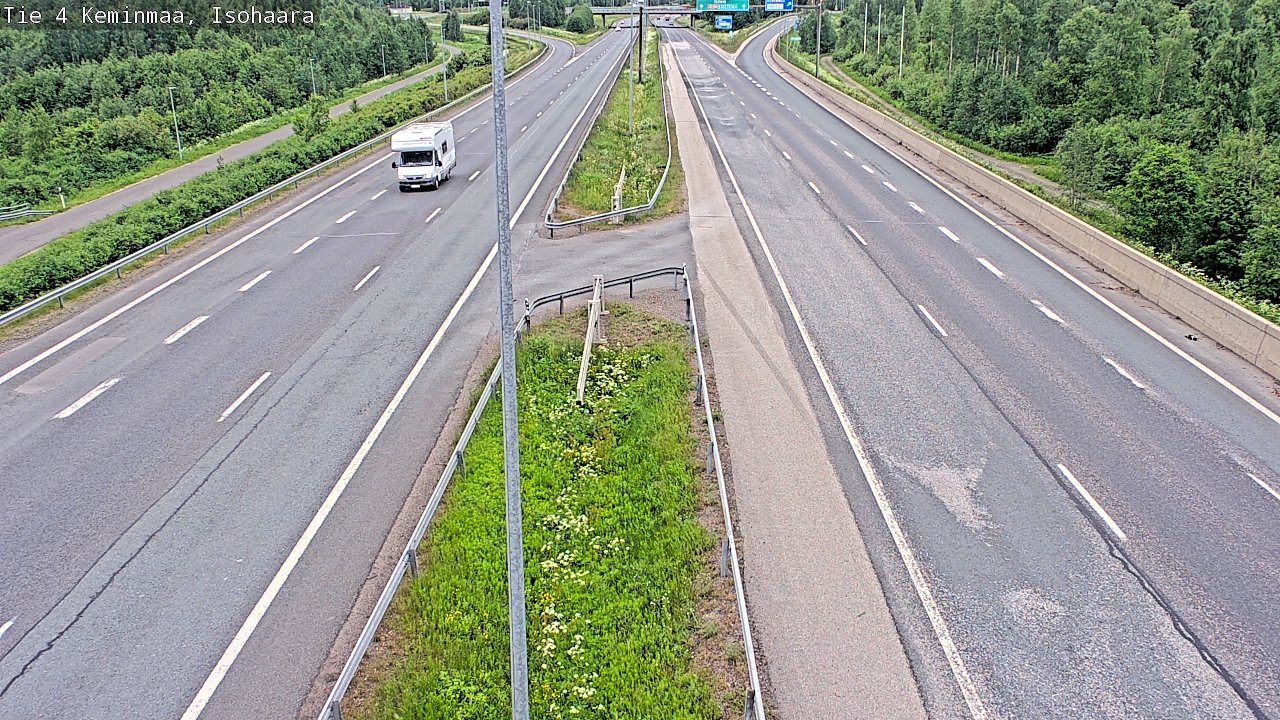Kelikamerat Kuva Tie 4 Keminmaa, Keminmaa, Lappi