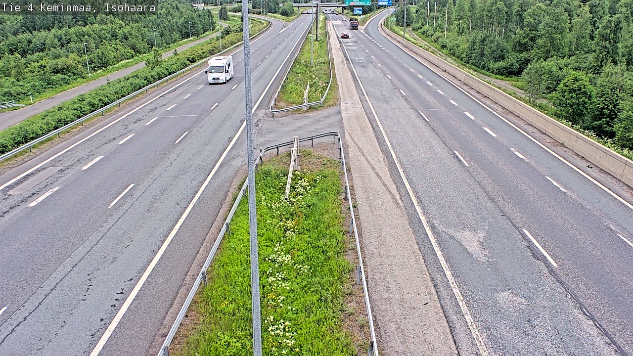 Kelikamerat Kuva Tie 4 Keminmaa, Keminmaa, Lappi