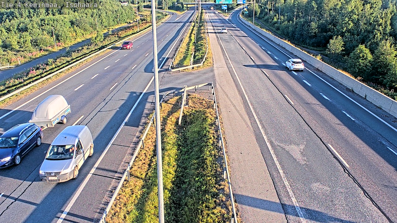 Weather Camera Image Road 4 Keminmaa, Keminmaa, Lappi