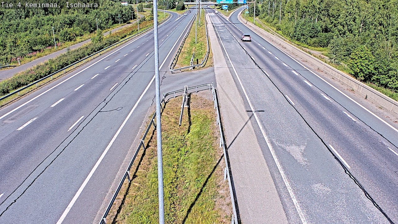 Weather Camera Image Road 4 Keminmaa, Keminmaa, Lappi