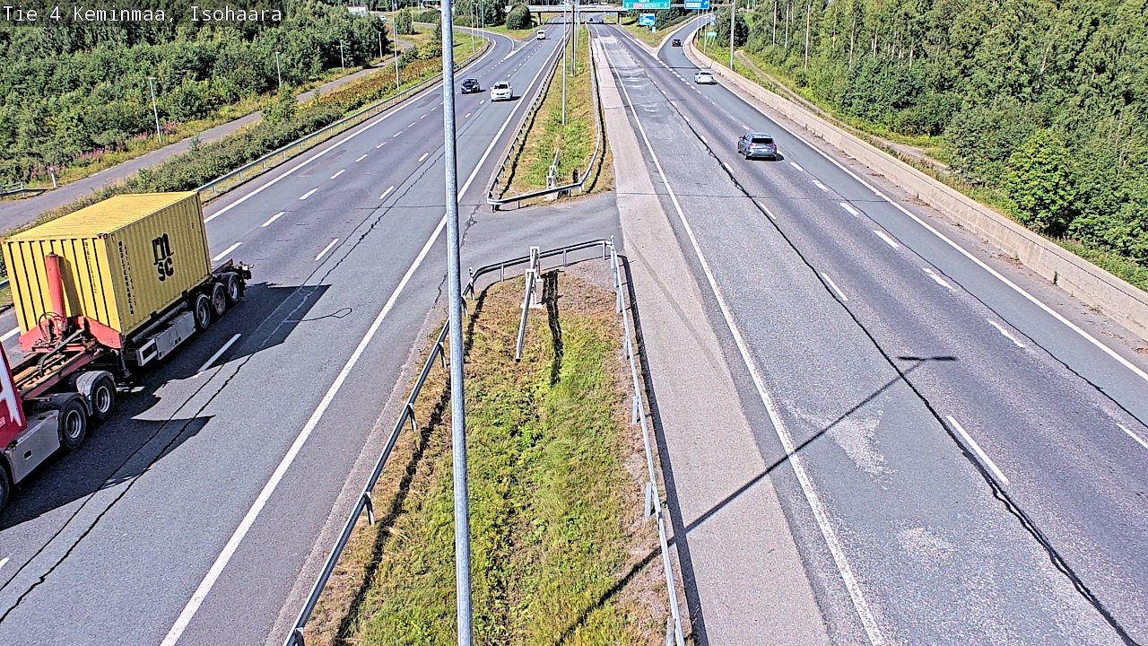 Weather Camera Image Road 4 Keminmaa, Keminmaa, Lappi
