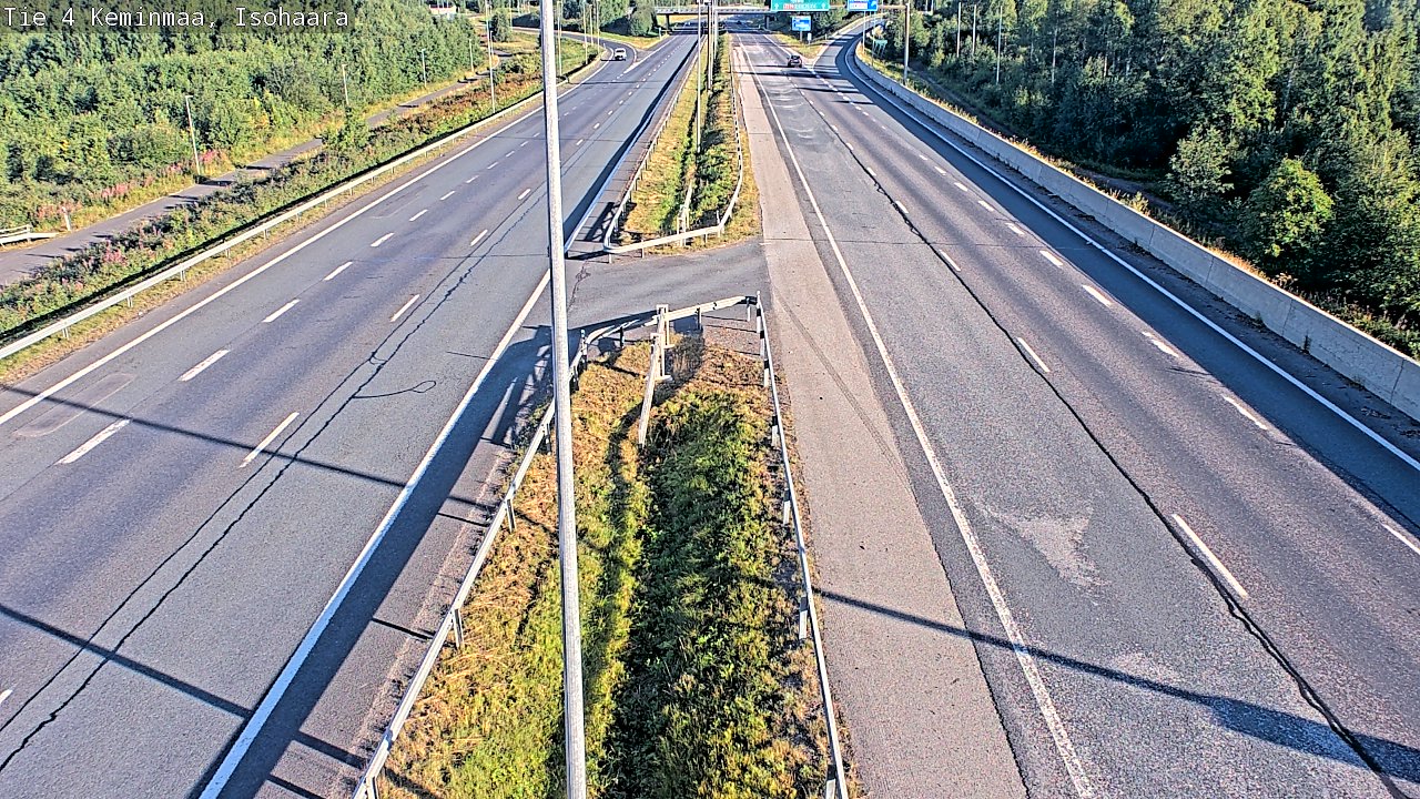 Weather Camera Image Road 4 Keminmaa, Keminmaa, Lappi