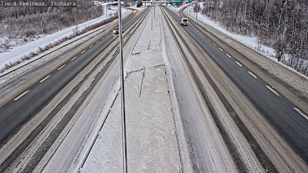 Weather Camera Image Väg 4 Keminmaa, Keminmaa, Lappi