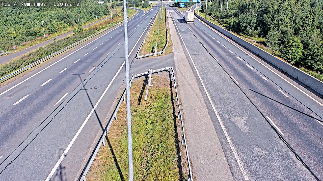 Weather Camera Image Road 4 Keminmaa, Keminmaa, Lappi
