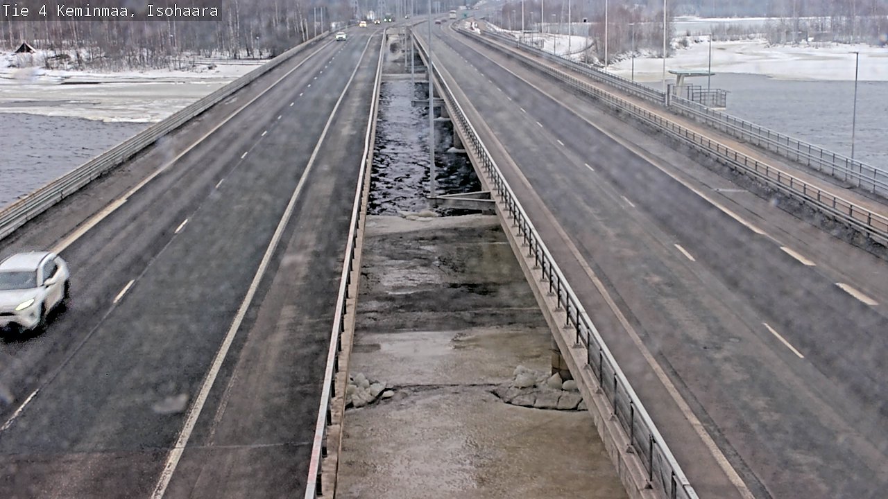 Weather Camera Image Road 4 Keminmaa, Keminmaa, Lappi