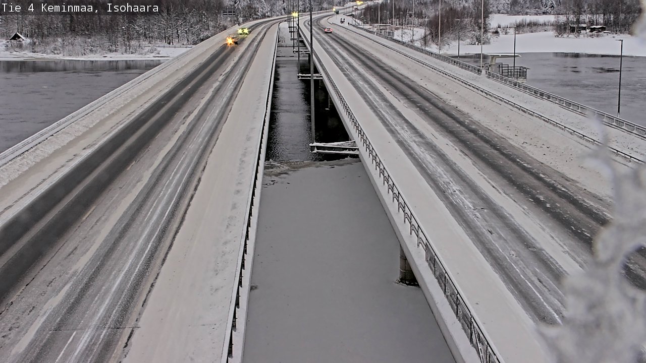Weather Camera Image Väg 4 Keminmaa, Keminmaa, Lappi