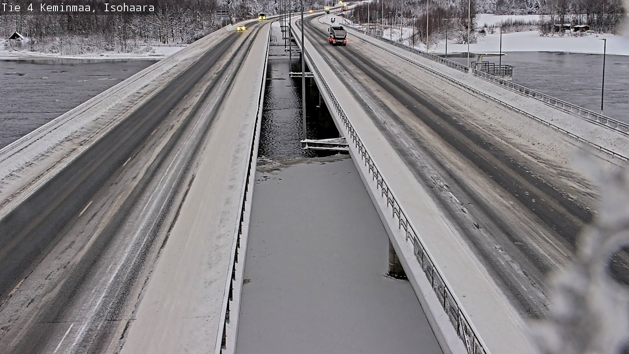 Weather Camera Image Väg 4 Keminmaa, Keminmaa, Lappi