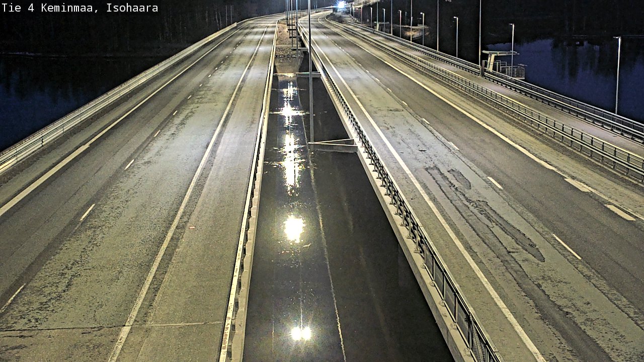 Weather Camera Image Road 4 Keminmaa, Keminmaa, Lappi