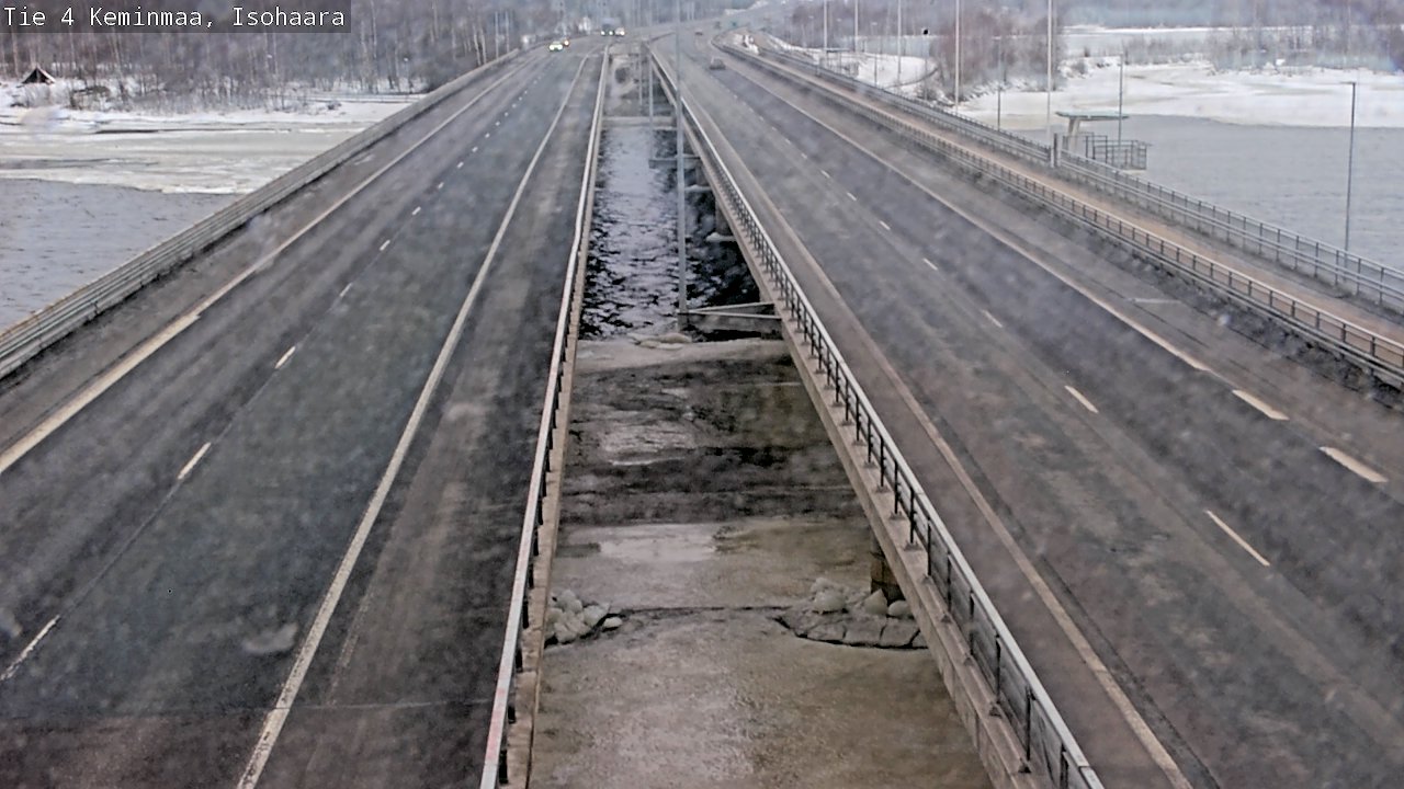 Weather Camera Image Road 4 Keminmaa, Keminmaa, Lappi