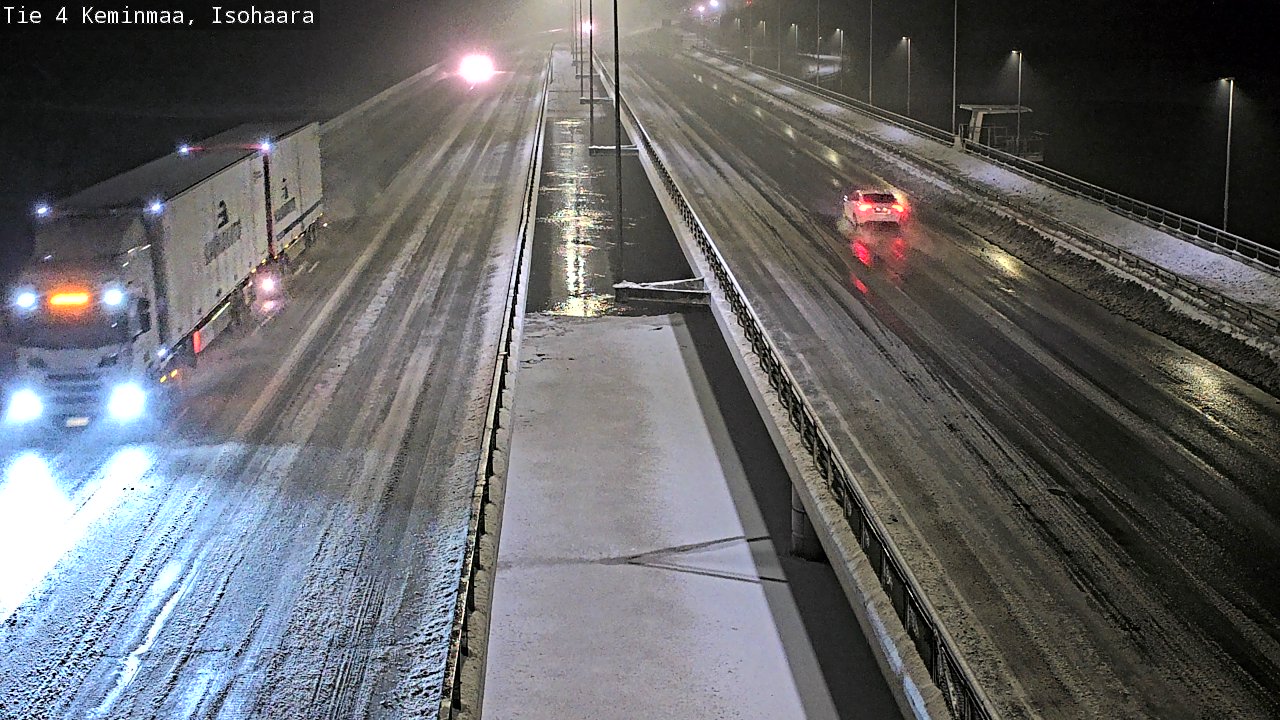 Weather Camera Image Väg 4 Keminmaa, Keminmaa, Lappi