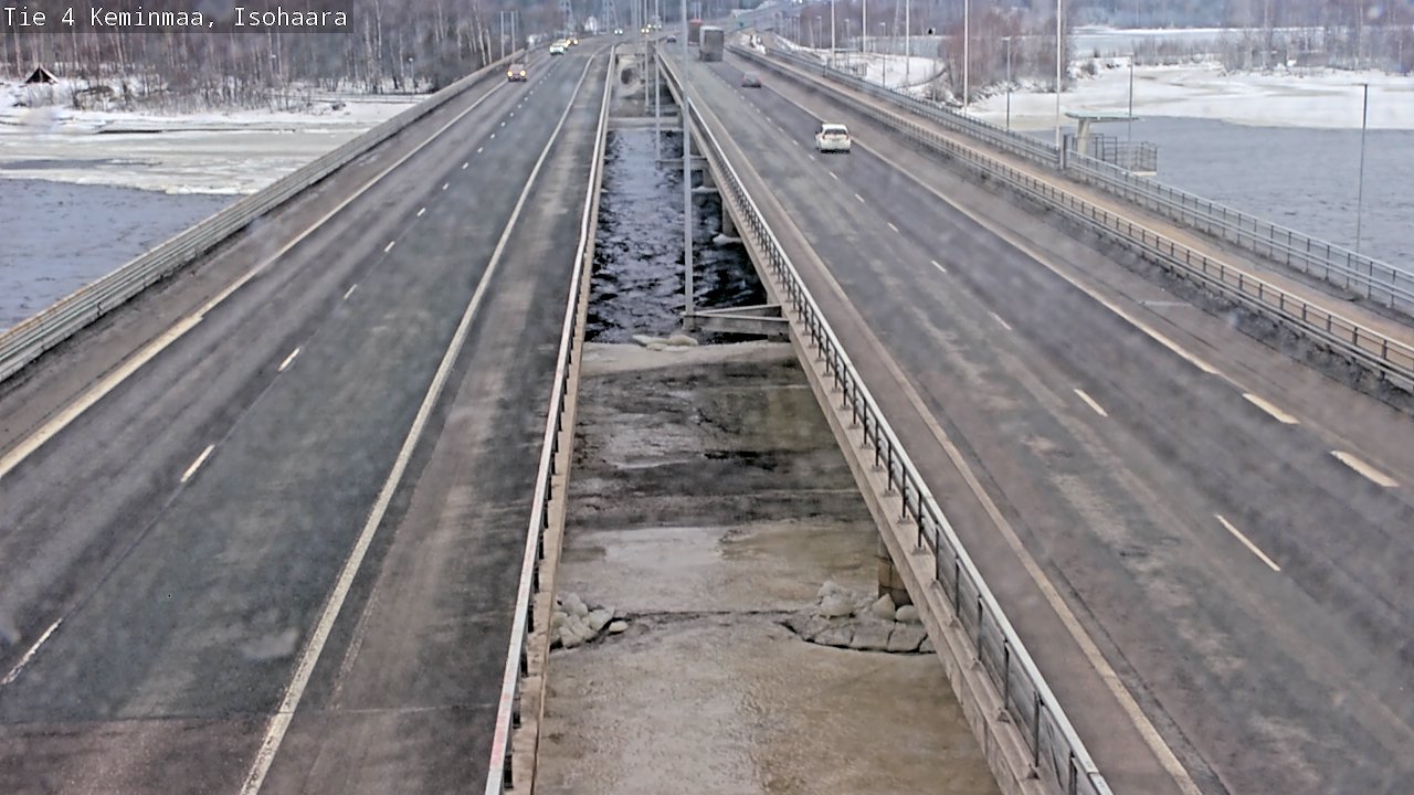 Weather Camera Image Road 4 Keminmaa, Keminmaa, Lappi