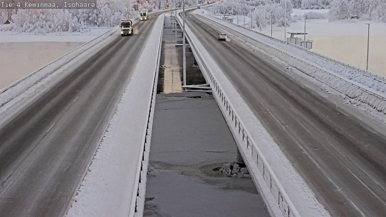 Weather Camera Image Road 4 Keminmaa, Keminmaa, Lappi